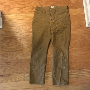 J. Crew Vintage Slim Straight Corduroy Pants